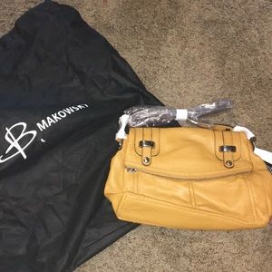 Brown B Makowsky cross body bad